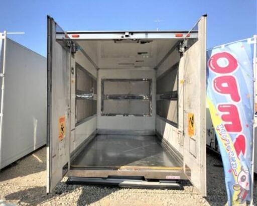 床はステンレス】【内部美品保冷コンテナ】【内寸高さ201cm】【3t車