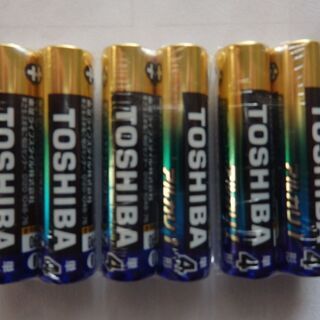 単四電池６本　TOSHIBA