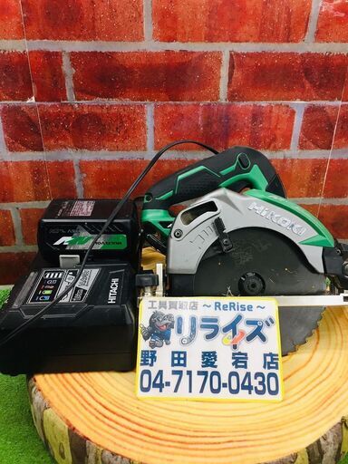 特価商品！ HiKOKI 旧日立工機 3606DA 充電式マルノコ【リライズ野田愛宕店】【店頭取引限定】【中古】管理番号：ITEY0EP94CWS