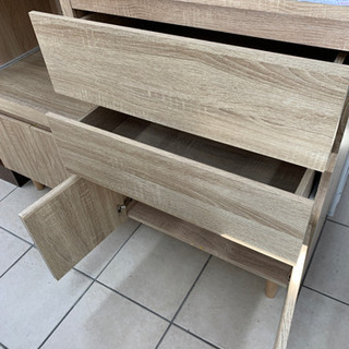 LOWYA Kenilla キッチンボード 120×46×90 【公式通販】