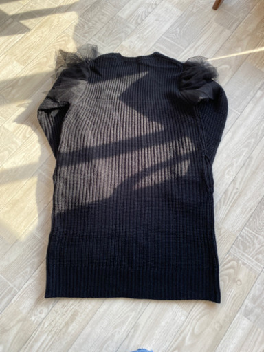 Jenni Love 黒ニットワンピース 160 Manahana 船町の服 ファッションの中古 古着あげます 譲ります ジモティーで不用品の処分