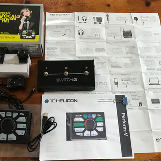美品‼︎ TC HELICON PERFORM-V & SWITCH-3