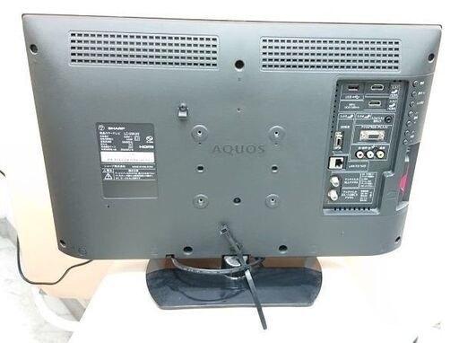 シャープ　液晶テレビ アクオス LC-22K20-B 2015年 O071