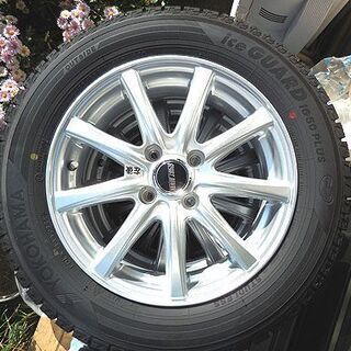 ブリジストン ブリザック 215/65R15 110/108LT 6穴 ホイールセット