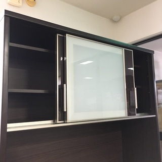 食器棚　ニトリ　ブラウン系