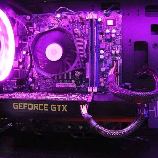 ☆虹桃☆ハイパーWifiゲーミングPC】フォートナイト◎現品組み上げ製造