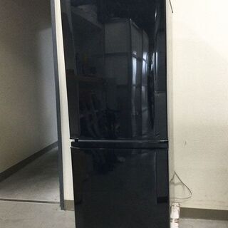 高年式！三菱 冷凍冷蔵庫 MR-P15C-B 2018年製 ブラック 146L