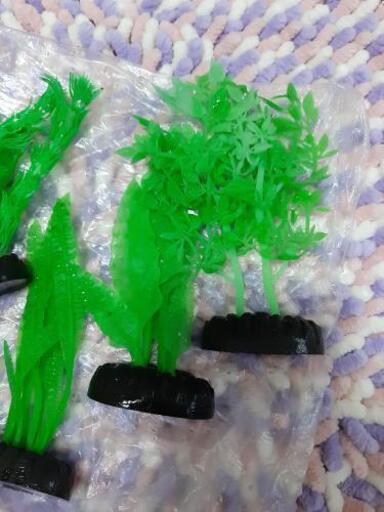お話し中 アクアリウム Gexシリコン製ピュアプランツ8個セット 枯れない水草 人工水草 Nureko 新琴似の生活雑貨の中古あげます 譲ります ジモティーで不用品の処分