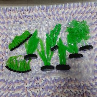 お話し中 アクアリウム Gexシリコン製ピュアプランツ8個セット 枯れない水草 人工水草 Nureko 新琴似の生活雑貨の中古あげます 譲ります ジモティーで不用品の処分