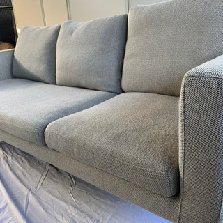 Francfranc フランフラン ディアス ソファ 3人掛け グレー