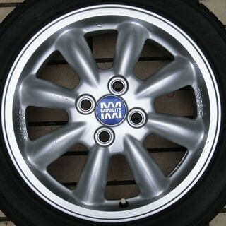 ミニライト15インチ + ルマンV 165/55R15 4本セット