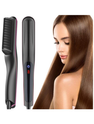 新品 ストレートブラシ 温度調節可能 ヘアアイロン 急速加熱 ヒートブラシ 海外対応100v 240v 火傷防止 3階段温度調節 ストレート Boby 大森 金城学院前のその他の中古あげます 譲ります ジモティーで不用品の処分