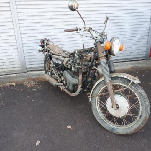 カワサキ　W1 旧車　当時物　部品取り車