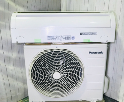 清掃済✨Panasonic✨冷暖房エアコン✨主に6畳用