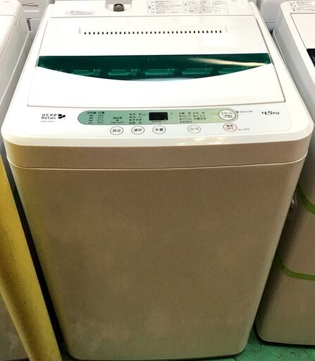 【送料無料・設置無料サービス有り】洗濯機 2016年製 YAMADA YWM-T45A1 中古