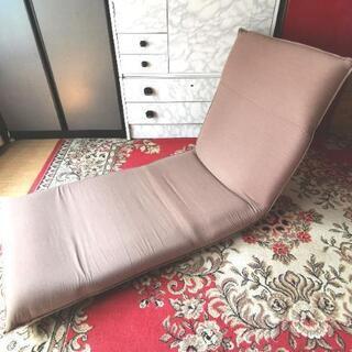 美品 ネオボディサポートチェアIIワイドロングタイプ座椅子