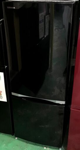 【送料無料・設置無料サービス有り】冷蔵庫 2018年製 TOSHIBA GR-M15BS(K) 中古