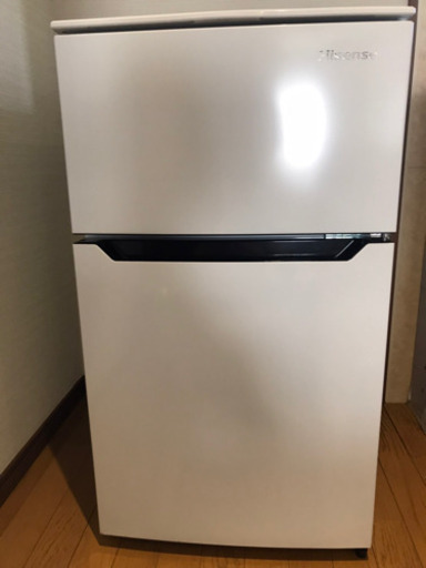 (取引先決まりました)Hisense 2ドア冷蔵庫　93ℓ (Hisense洗濯機欲しい方一緒にあげます)