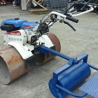 年末値引き対象品❢ 麦踏みローラー付きテーラー 乗用 ❢❢  実働 ❢❢  イセキ ランドボーイ C53  OHVガソリンエンジン ❢❢ 年末値引き対象品❢ 麦踏みローラー付きテーラー 乗用 ❢❢ 実働