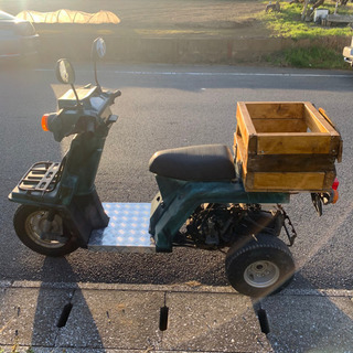 最終値下げ【ノーヘルOK!カスタム車】ミリタリージャイロX ミニカー登録！キャブOH済み2スト後期 GYRO X TD01 アーミー仕様 木箱付き ARMY アメリカ軍 最終値下げ【ノーヘルOK!カスタム車】ミリタリージャイロX ミニカー