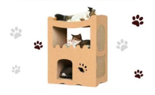 猫の爪研ぎベッド