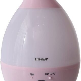 【新品】アイリスオーヤマ 超音波加湿器 2.8L ピンク PH-...