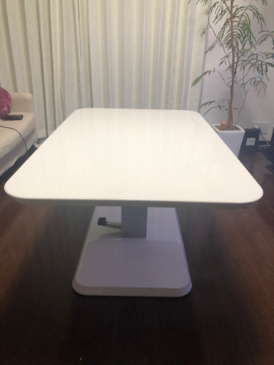 ニトリダイニングテーブル白1 75 55 72 博多 福岡のテーブル ダイニングテーブル の中古あげます 譲ります ジモティーで不用品の処分