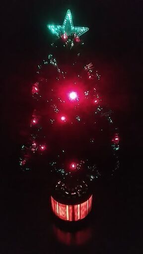 クリスマスツリー（LEDライトのイルミネーション）