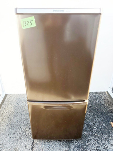 1325番 Panasonic✨ノンフロン冷凍冷蔵庫✨NR-B146W-T‼️