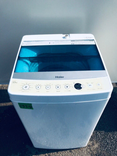 ✨高年式✨1334番 Haier✨全自動電気洗濯機✨JW-C55A‼️