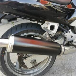 ZZR600車検長いタイヤバリ溝