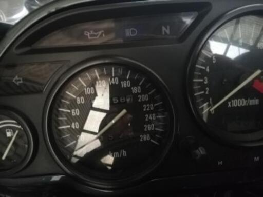 ZZR600車検長いタイヤバリ溝