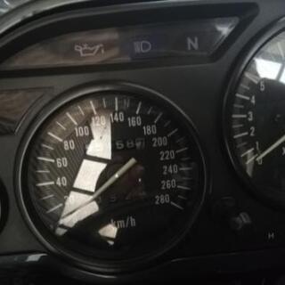 ZZR600車検長いタイヤバリ溝