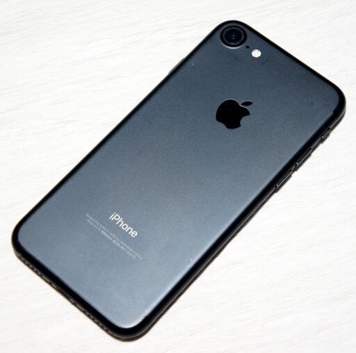 SIMフリー★iPhone 7  32GB ブラック  Apple Store購入 残債ゼロ 問題なく使えます。 SIMフリー☆iPhone 7 32GB ブラック Apple Store購入 残債ゼロ 問題