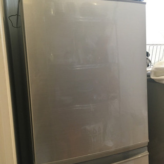 シャープ　SJ-D14A-S 二枚式冷蔵庫