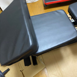 ベンチプレス　セット(ダンベルシャフト＋バーベルシャフト＋プレート35キロ付き)