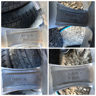 中古　カールソン　タイヤ付きホイール