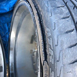 中古　カールソン　タイヤ付きホイール