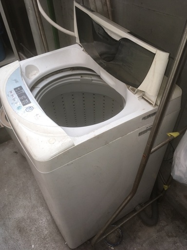 洗濯機　ラック付き