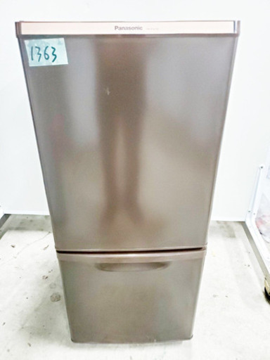 ✨高年式✨1363番 Panasonic✨ノンフロン冷凍冷蔵庫✨NR-B147W-T‼️
