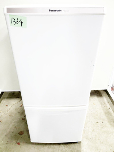 1364番 Panasonic✨ノンフロン冷凍冷蔵庫✨NR-B146W-W‼️