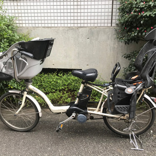 Panasonic ギュットミニ　子乗せ電動自転車　3人乗り