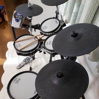 【中古品】 Roland 電子ドラム TD-15KV-S 3シンバルセット