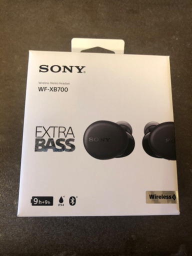 値下げします、ソニーEXTRA  BASS  wf-xb700