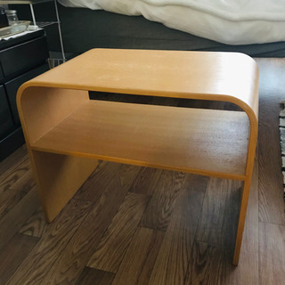 曲げ木ローテーブル/サイドテーブル