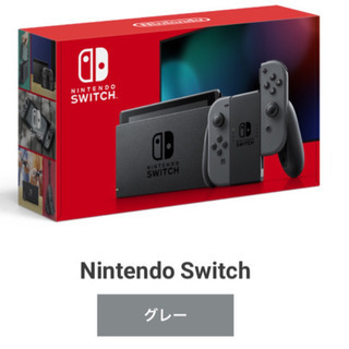 Nintendo Switch グレー 新品、未使用品、未開封