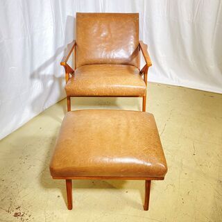 ソファ 1Pソファ オットマン アメリカ家具 ヴィンテージ 品