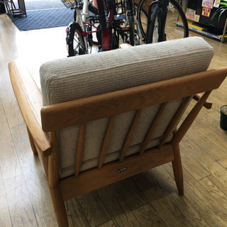 展示品あがり! ナガノインテリア 1人掛けソファ REAL 北欧Style LC030