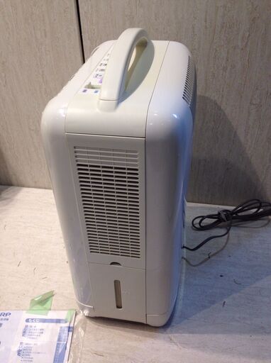 ☆2616☆SHARP シャープ プラズマクラスター 冷風除湿機 CV-A100-W