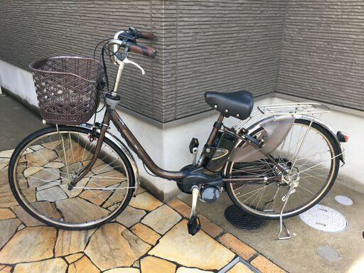 バッテリー最高レベル！8.9AhPanasonic　電動自転車　ビビDX　26インチ　電動自転車　電動アシスト自転車　11205